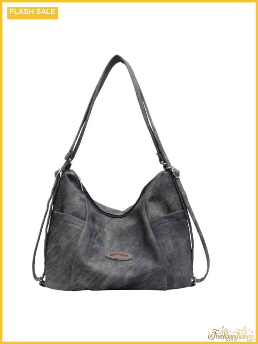 3-in-1 Convertible Backpack for Women, Faux Leather, Lightweight Handbag